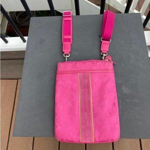 Reserved Coach Pink Crossbody